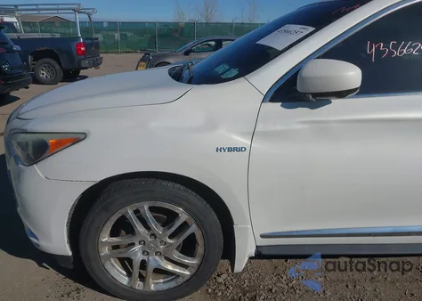 2014 Infiniti Qx60 Hybrid из США, поврежденный, VIN 5N1CL0MM6EC528600